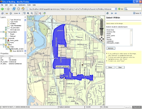 MapGuide Ajax Viewer screenshot