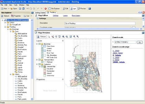 MapGuide Studio screenshot